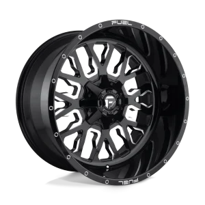Fuel – D611 STROKE – Black – 17″x9″ 1mm – Summer Wheels – D61117909850
